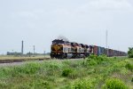 KCS passes through some fields near Kendleton